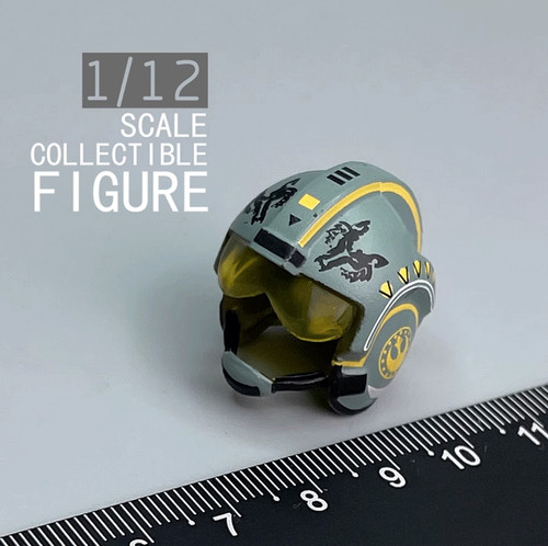 Male soldier helmet - 1/12,