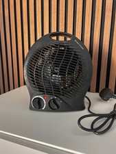 Electric Fan Heater with 2 Heat Settings, Cool Function. Portable, room heater
