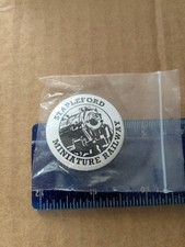 Stapleford Miniature Railway Pin Badge Button