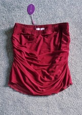 Womens Burgundy Red Mesh