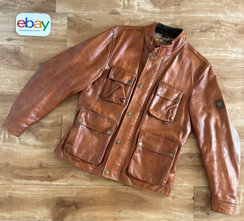 Belstaff brad leather jacket - brad,