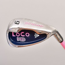 DUNLOP LOCO 9 PINK GIRLS KIDS GOLF CLUB