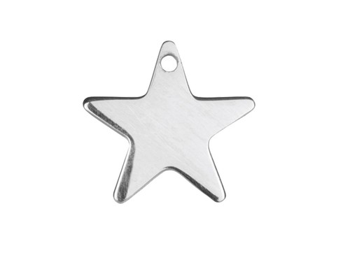 Sterling silver star stamping - sterling,