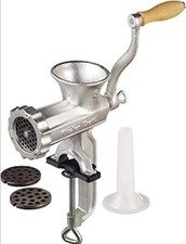 KitchenCraft Meat Mincer in Gift Box, Home Made No. 5, Manual Mincer, Cast Iron,