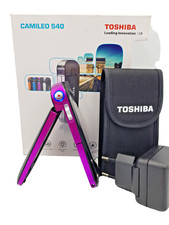 Toshiba Camileo S40 Full HD Pocket Digital Camera & Video Camcorder PURPLE - New