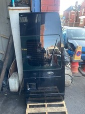 FORD TRANSIT MK7 / 2006 - 2013 BLACK DRIVERS SIDE REAR DOOR WITH GLASS (AJ-5)