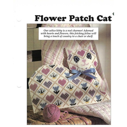 Flower patch cat plastic - flower,