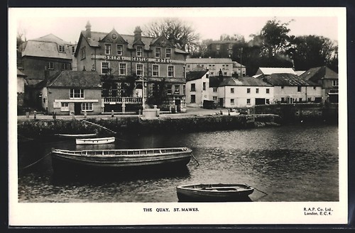 Mawes the quay ship - the, quay,