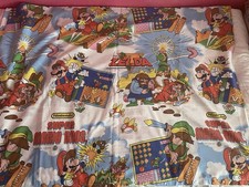 Vintage Nintendo Bedding 1992 Super Mario (no Pillow Case)