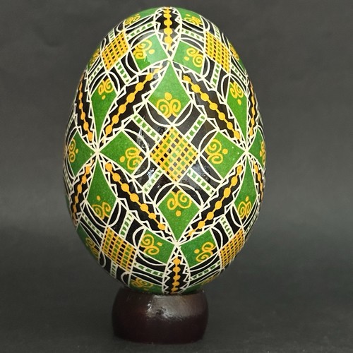 Real ukrainian pysanky goose - pysanky.,
