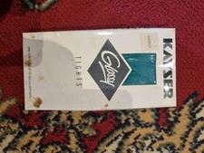vintage tights emerald colour by Kayser one size to 42 hips 15 denier