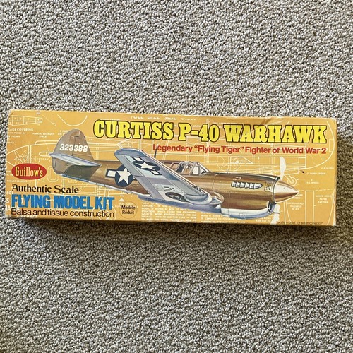Guillow curtiss 40 - curtiss, warhawk