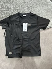 Kids 13 Black  Lacoste Short