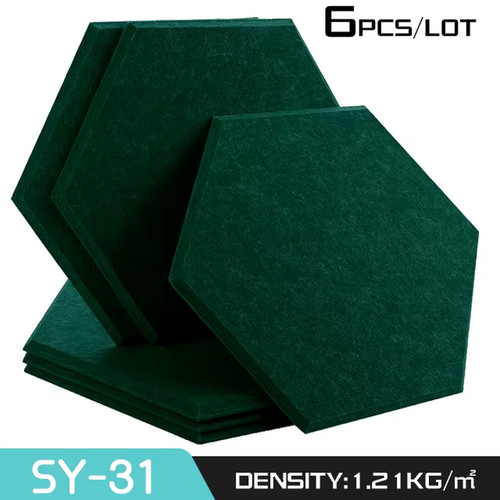 6pcs hexagon acoustic - hexagon,