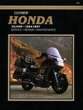 Honda GL1200 Gold Wing Motorcycle (1984-1987) Service Repair Manual: Clymer Work
