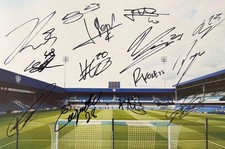 QPR HAND SIGNED A4 PHOTO BY