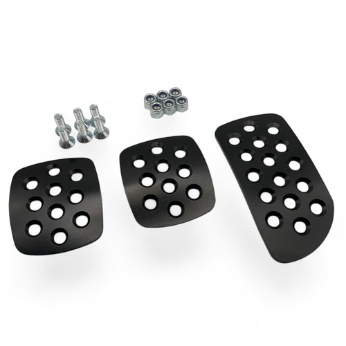 Alloy black pedal - alloy,