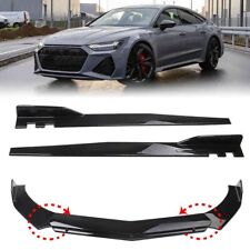 For Peugeot 2008 3008 5008 Front Bumper Lip Splitter Spoiler+ 46" Side Skirts UK