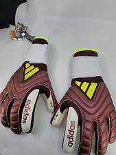 Used Adidas Copa Pro Goalkeeper Gloves Red/White, Size 7, Excellent Grip