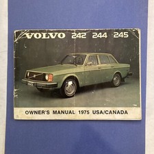 1975  Volvo 240 DL GL Owners