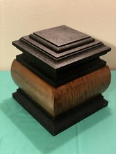 Wooden Ashes Casket Urn