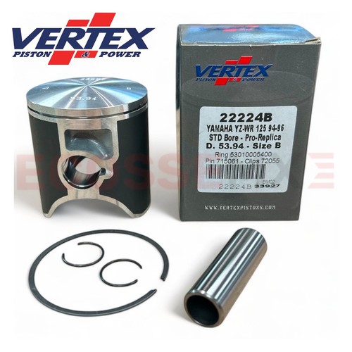 Yamaha yz125 vertex piston kit - vertex,