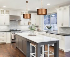 CHANDELIER VINTAGE BRASS