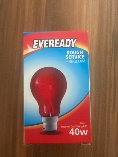 Eveready 40w fireglow - eveready,