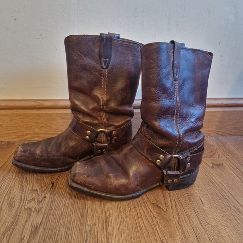 Men vintage brown leather - vintage,