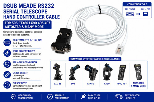 Meade telescope cable - to,