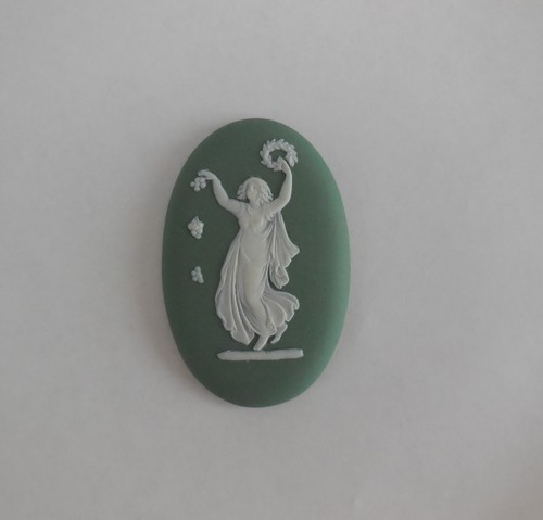 Antique c1885 wedgwood green - c1885,