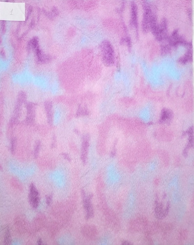 Dyed faux fur - , for
