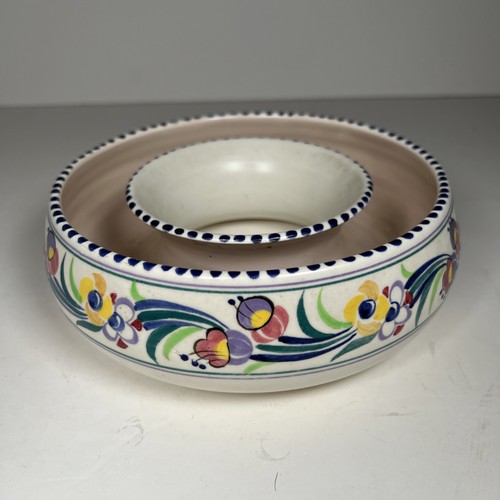Poole pottery posy ring vase - pottery,