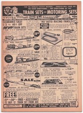 AHC HO Model Train Set & Slot