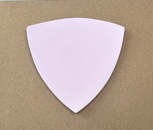 Pink triangle platter plate - 1,
