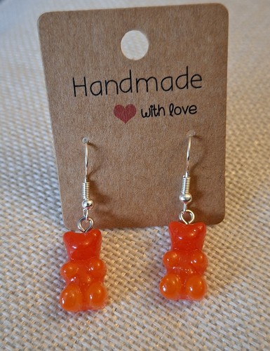 Gummy bear earrings - gummy,