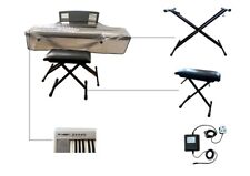 Yamaha keyboard np-30 ynp-25 digital keyboard silver 1244mmx259mmx100mm