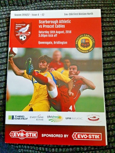 Scarborough athletic prescot - scarborough, v