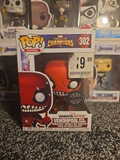 Funko Pop #302 Venompool Figure with Phone Marvel Contest of Champions