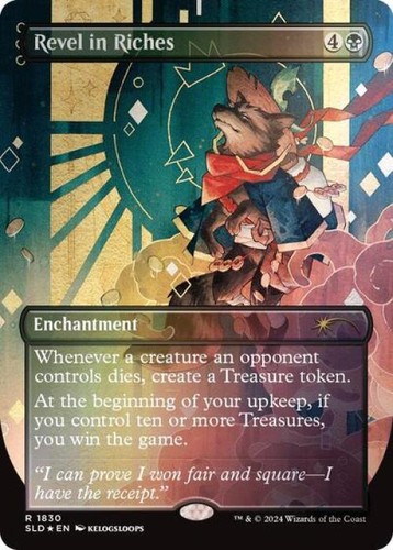Revel riches - (rainbow, foil)
