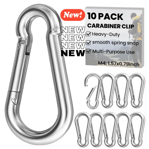 10pcs small carabiner - 10pcs,