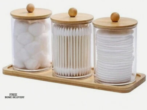 Clear acrylic cotton - cotton, pad