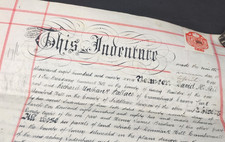 Antique indenture Denmark Hill