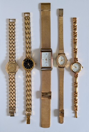 Gold tone ladies - gold,