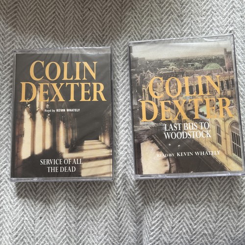 Colin dexter cassette audio - colin, dexter,
