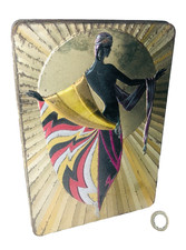 Advertising Tin Metal Art Deco