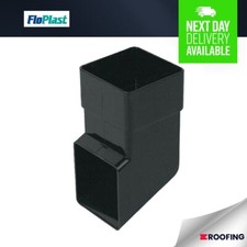 Floplast plastic guttering - plastic,