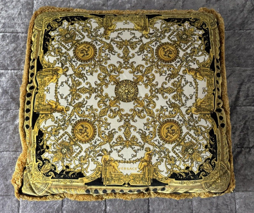 Versace cotton cushion - cotton,