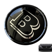 For Brabus Badge Mirror Emblem