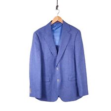 Mens Moss Bros Tweed Blazer Jacket UK 44R 